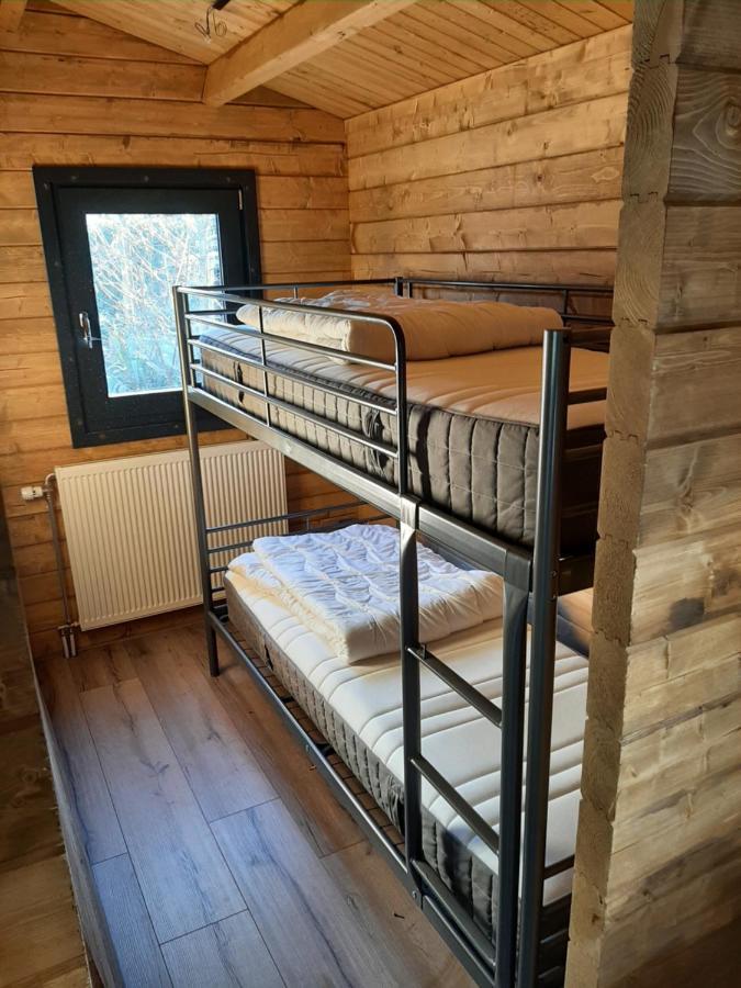 3 Slaapkamer Blokhut Met Opgemaakte Bedden Villa Putten Eksteriør billede